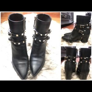 Valentino Rock Stud Booties